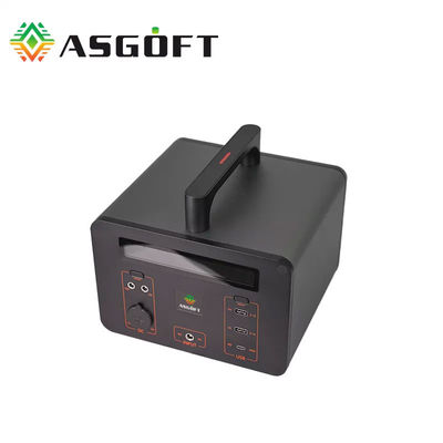 Asgoft New Energy Power Station Generator słoneczny 200w 300w ze składanym panelem słonecznym