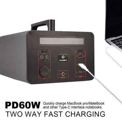 OEM DC/AC 220v zapasowy generator baterii Camping Powerstation 500wh 600W 700W 1000W