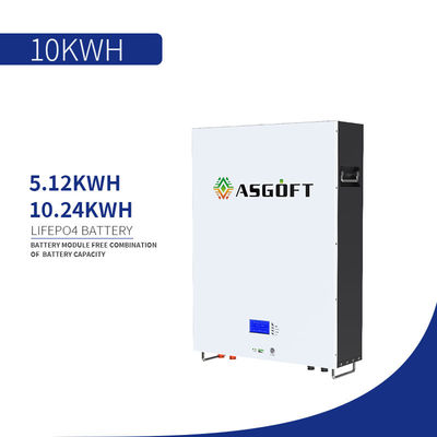 Domowe przechowywanie energii słonecznej 48v 5kw 10kwh 200ah Home On/Off Grid 48 Volt 10kw Powerwall Lifepo4 Battery