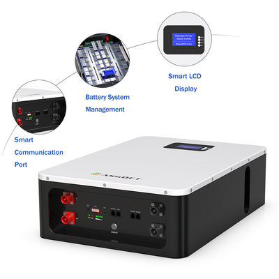ASGOFT 6000 Czas cyklu 95% DOD domowy powerwall 51.2v100ah 5.12kwh lifepo4 bateria litowa