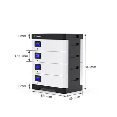 51.2V Lifepo4 10kwh 5Kwh 100Ah 200Ah 300Ah Bateria litowa Off Grid do domu ESS Energy
