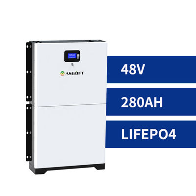 Cykl 8000 280ah Solar do układania w stosy 48v Lifepo4 Akumulator do przechowywania energii Powerwall do użytku domowego