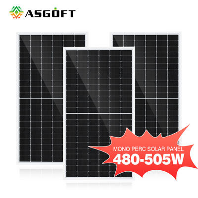 500W 182x182mm fotowoltaiczne monokrystaliczne panele fotowoltaiczne ogniwo 132szt