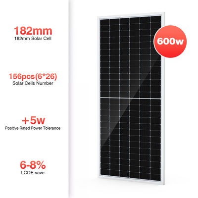 Full Black Off Grid 600 Watt Solar fotowoltaiczny monokrystaliczny system paneli fotowoltaicznych do elektryczności w domu