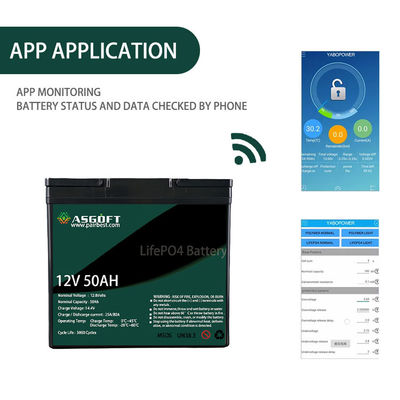 CETL Lifepo4 50ah 12V akumulator litowy akumulator do pojazdu elektrycznego 8kg