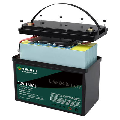 Akumulator 180ah Lifepo4 12V akumulator litowy Deep Cycle ODM