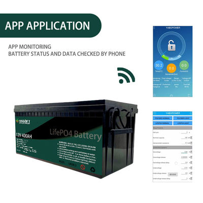 ASGOFT Solar Energy Lifepo4 12V akumulator litowy 400ah Pakiet do wózków golfowych RV