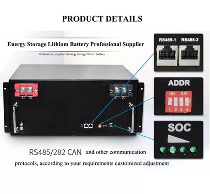 Akumulator litowo-jonowy Premium 48 V Lifepo4 Deep Cycle 5 kWh 10 kWh 50 Ah 100 Ah 200 Ah