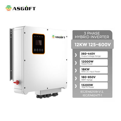 Solar Off Grid AC Hybrydowy na falowniku sieciowym 12 kW 10 kW 3 fazy