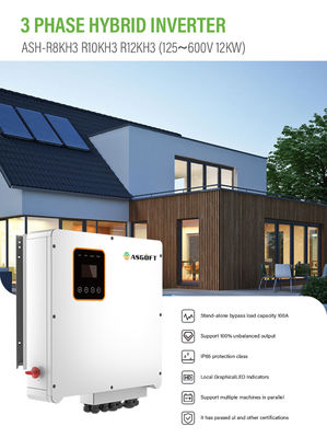7kw 8kw 10kw 15kw Hybrydowy falownik solarny 48v 240v Magazynowanie energii Split Phase