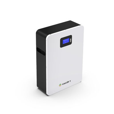 48v 51V Lifepo4 Bateria litowa 100Ah 5,12kWh 10kW Wbudowany BMS Powerwall z wyświetlaczem LCD