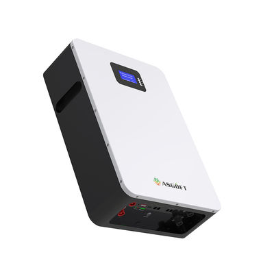 48v 51V Lifepo4 Bateria litowa 100Ah 5,12kWh 10kW Wbudowany BMS Powerwall z wyświetlaczem LCD