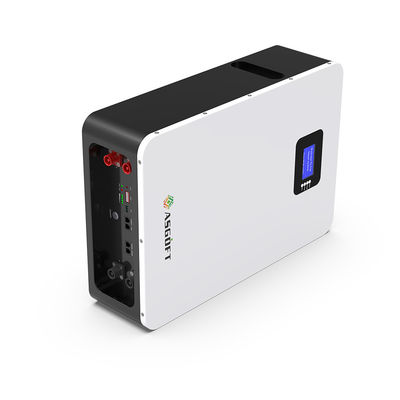 Bateria układu słonecznego Asgoft 20kW 5Kw Moc litowa do montażu na ścianie 48v 100ah 200ah 5Kwh 10Kwh Bateria LifePo4