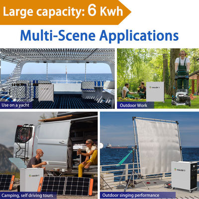 Asgoft 3kw 6kwh 25.6v 235ah Domowa lub zewnętrzna przenośna ładowarka All In One Solar Generator