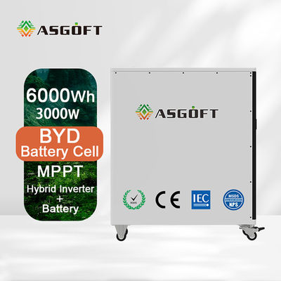 Przenośny akumulator BESS 6Kwh lifepo4 Wyjście falownika 3KW Generacja mobilna