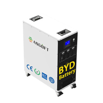 Hybrydowy inwerter 6KWH Lifepo4 off-grid 3kW System magazynowania energii słonecznej