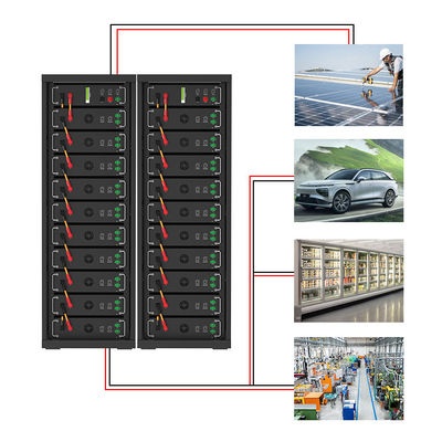 Wysokonapięciowy stojak Lifepo4 akumulator 15kwh 20kwh 30kwh 50kwh 100kw System energetyczny przemysłowy