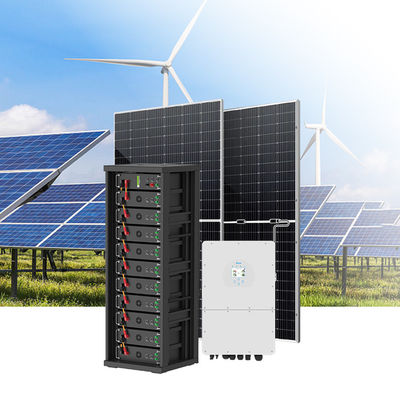 Wysokie napięcie 15kwh-750kwh Litowo-żelazny zestaw baterii Lifepo4 51.2v 100Ah