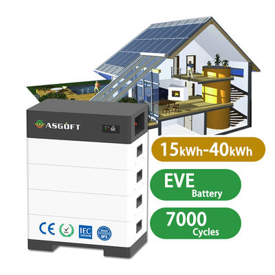 15-40 kw Akumulacyjna bateria słoneczna wysokiej mocy 15kwh 20kw 30kw 40kwh LifePo4