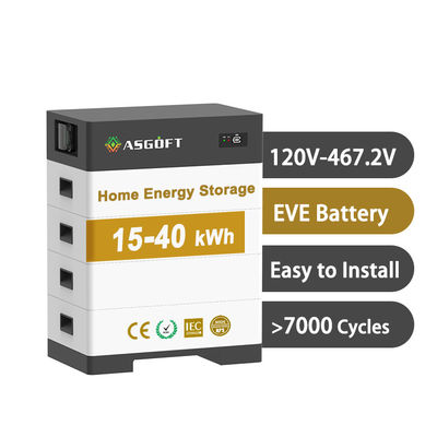 Ess 153.6v Litowo-jonowy akumulator 100Ah 256V układany w jednym systemie wysokonapięciowy hybrydowy akumulator do magazynowania energii