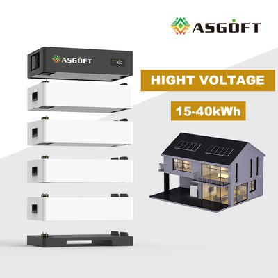 System akumulatorów słonecznych 15kwh-40kw Generator słoneczny 100Ah Litium Ion Stackable