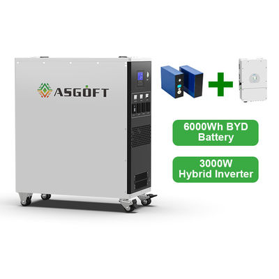Przenośna elektrownia 3000w All-in-One Inverter Lifepo4 Litium Battery 90-450VDC MPPT napięcie operacyjne