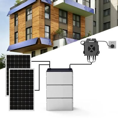 Niemiecki magazyn Micro Inverter 800w Balkonkraftwerk System słoneczny dla balkonów