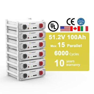 Certyfikat UL LiFePO4 Bateria magazynowa energii 51.2V 100Ah