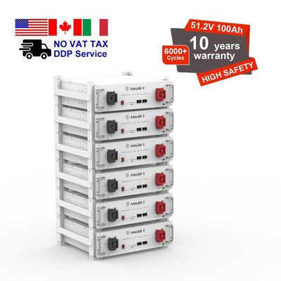 BYD Energy Storage Stackable Server Rack Mounted 51.2 V 100Ah Lifepo4 Bateria