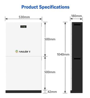 51.2V 280Ah 15kWh LiFePO4 Litium Battery Stackable Bms 10kWh 20kWh Pv Storage