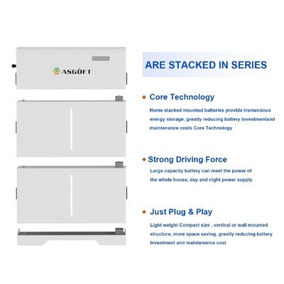 Certyfikat UL Do użytku domowego 5kw 10kw 20kw Solar PV Storage LiFePO4 Lithium Battery