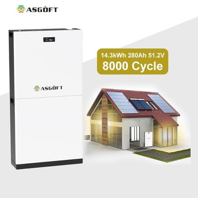 280Ah 15kwh 51.2V Lifepo4 Litowo-jonowy akumulator do użytku domowego, przemysłowego i handlowego
