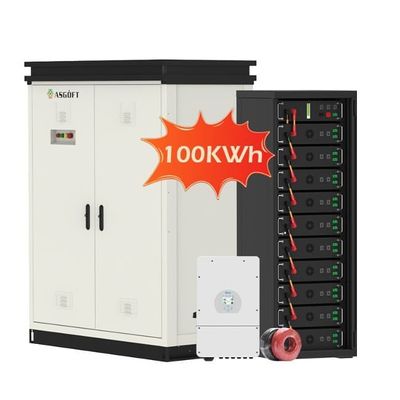 100 kWh żywotność 4 akumulator wysokiego napięcia pojemnik komercyjny przemysłowy do magazynowania energii