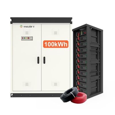 Akumulacja energii słonecznej w domu wysokiego napięcia 50KWh 100KWh Akumulacja LiFePO4