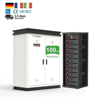 Wysokonapięciowy akumulator litowy LiFePo4 o napięciu 50 kWh 100 kWh dla systemu magazynowania energii słonecznej
