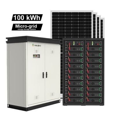 Fabryczny system magazynowania energii słonecznej Kompletny 50kW 60KW 70KW 100KW Hybrid