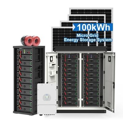 System magazynowania energii słonecznej o mocy 50 kW 60 kW 70 kW 100 kW z akumulatorem litowym