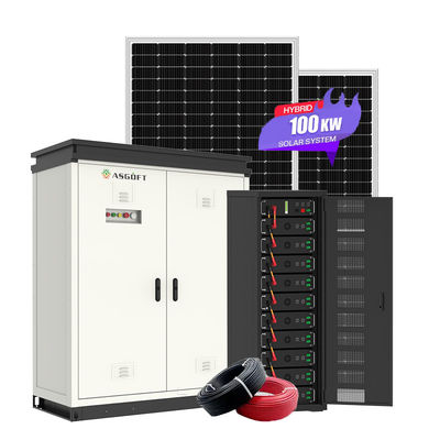 OEM/ODM Przemysłowy i komercyjny system energii słonecznej w sieci 100KW bateria słoneczna
